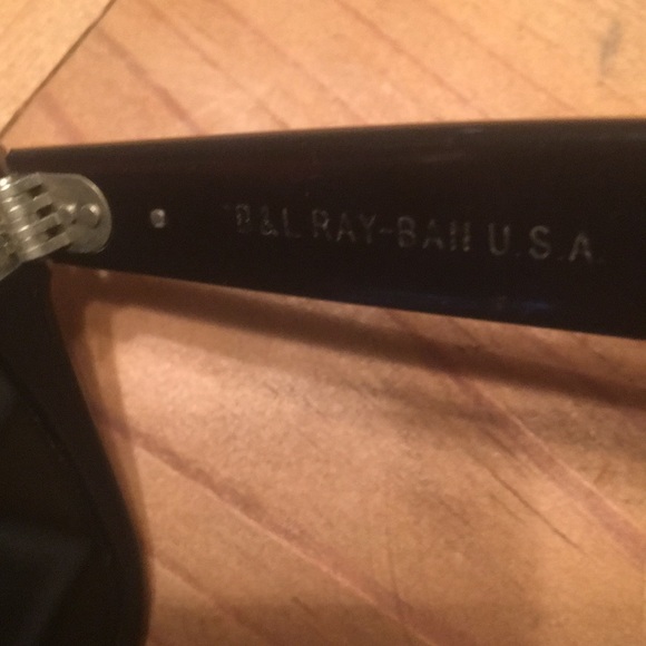 RayBan Vintage Red Pearl Swirl Str Neat Sunglasses - Picture 4 of 7